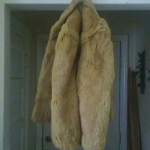 Rabbit furr coat $450 obo up to $300